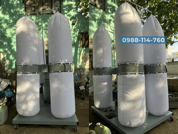 Hình Thật Quạt Hút Bụi Túi Vải 7,5HP