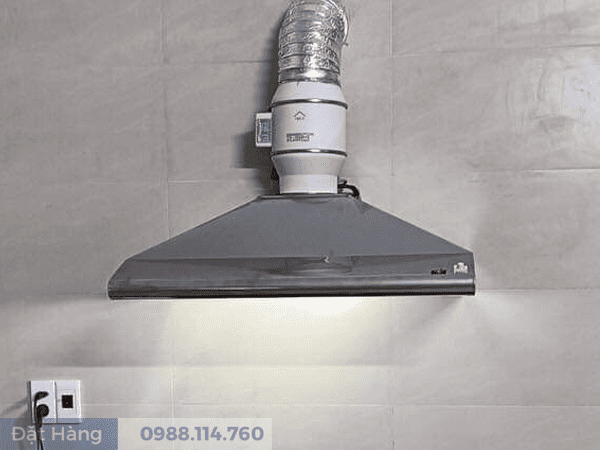 Dùng Quạt Hút Nối Ống Phi 125