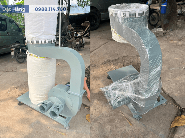 Ảnh Thật Quạt Hút Bụi Túi Vải 2HP
