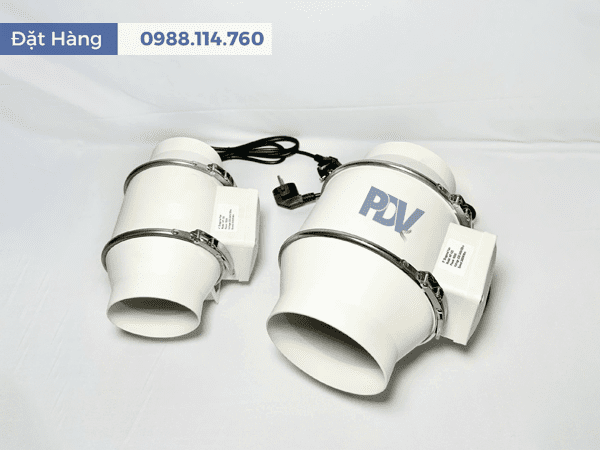 Ảnh Thực Tế Quạt Hút Nối Ống Phi 125