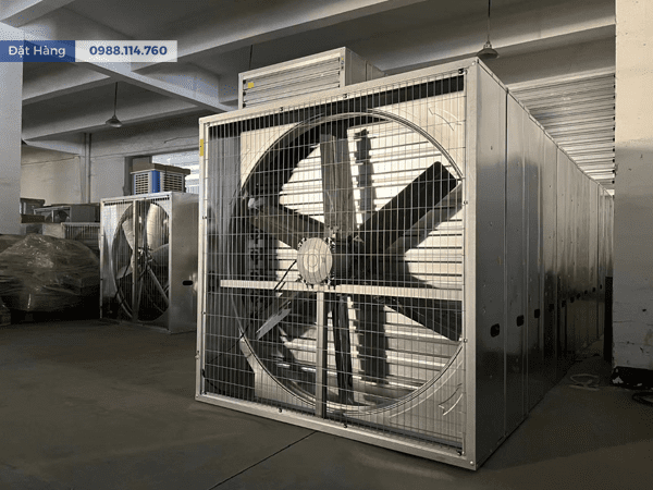 Ảnh Thực Tế Quạt Hút Công Nghiệp 1220x1220x400