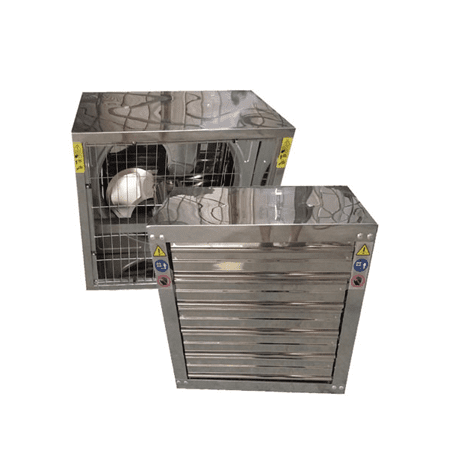 Quạt Hút Công Nghiệp 400x400 Full Inox
