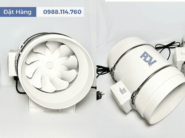 Ảnh Thực Tế Quạt Hút Nối Ống Phi 315