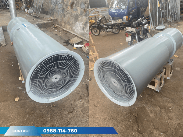 Quạt Thông Gió Tầng Hầm QTJ-450