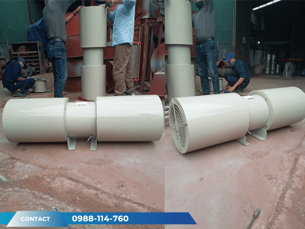 Quạt Thông Gió Tầng Hầm QTJ-500