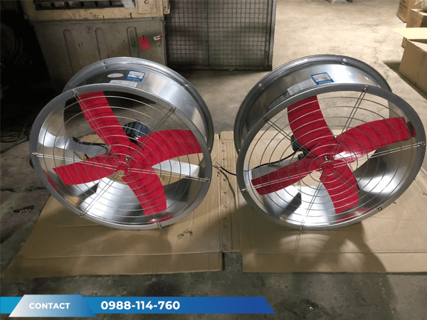 Ảnh Thật Quạt Thông Gió Tròn Soffnet SF6B