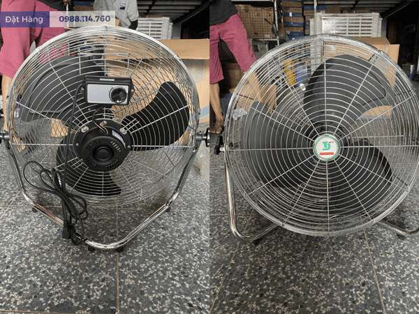 Hình Thực Tế Quạt Sàn Công Nghiệp Soffnet FE-45V