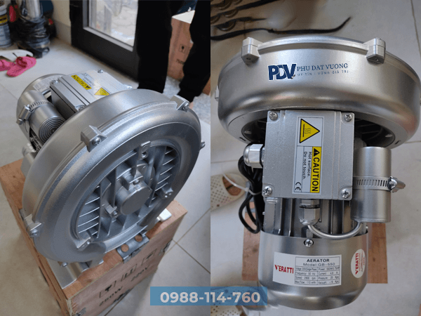 Hình Thực Tế Máy Thổi Khí Veratti GB-550s