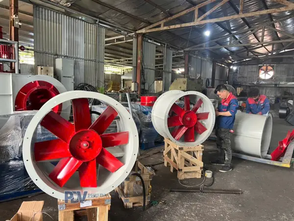 Quạt Hướng Trục Trung Áp QT-700