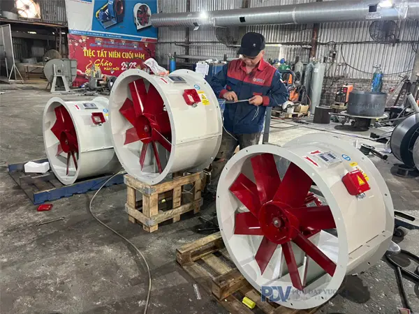 Quạt Hướng Trục Trung Áp QT-800