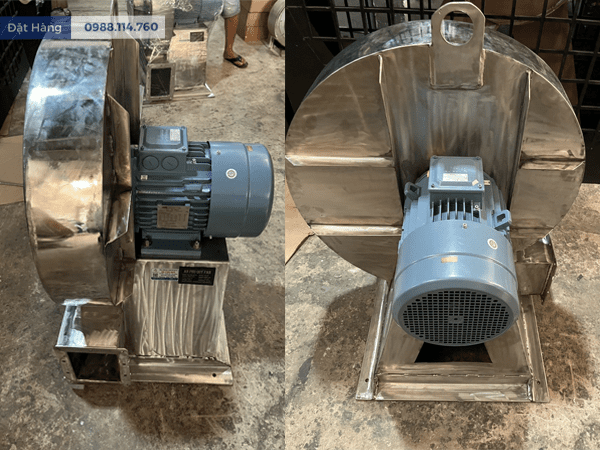 Quạt Ly Tâm Siêu Cao Áp 3HP Full Inox