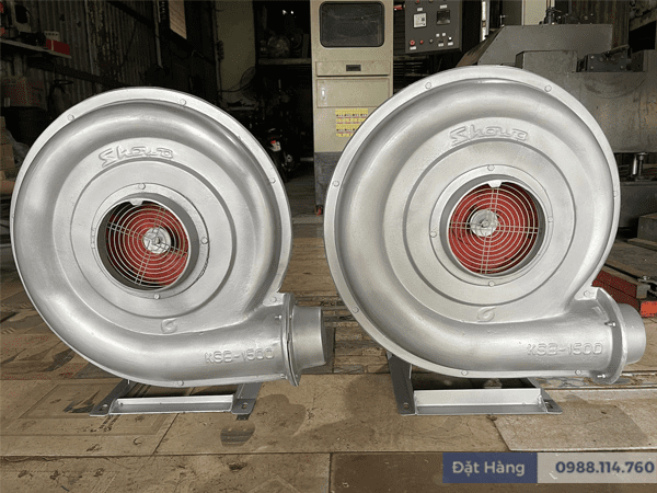 Quạt Thổi Sò Nhôm QSN 3HP Mặt Trước