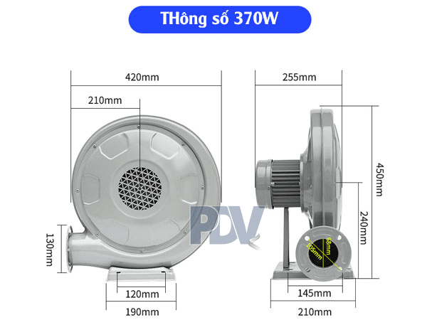Quạt Thổi Sò 250W