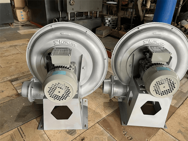 Quạt Thổi Sò Nhôm QSN 3HP Mặt Sau