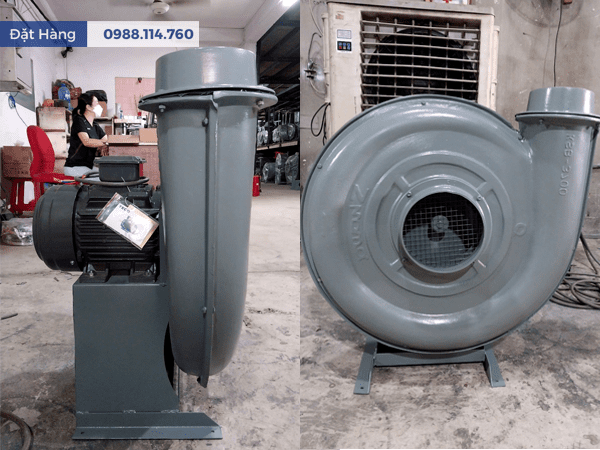Ảnh Thực Tế Quạt Thổi Sò Nhôm QSN 7.5HP