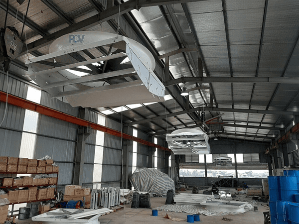 Hệ Thống Quạt Thông Gió Công Nghiệp