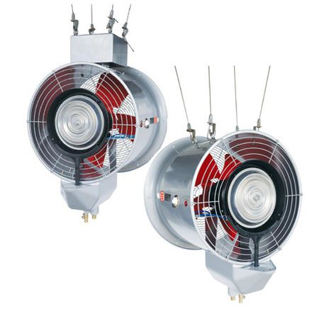 Quạt Phun Sương Công Nghiệp Treo FGPS