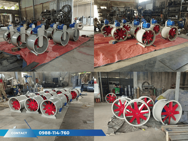 Quạt Hướng Trục Của Phú Đạt Vượng