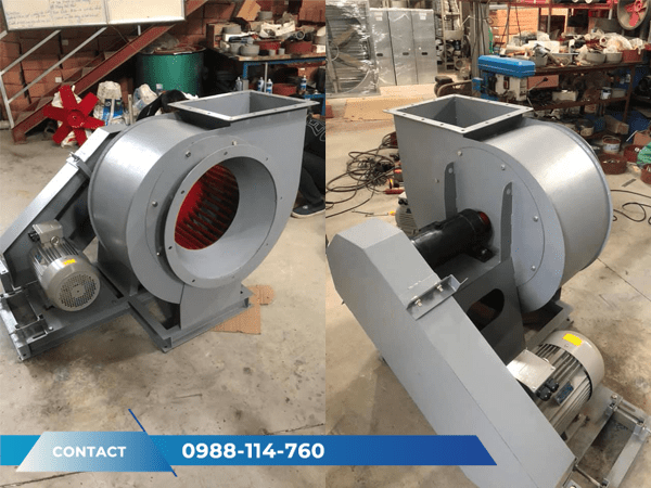 Ảnh Thật Quạt Ly Tâm Gián Tiếp 7.5KW