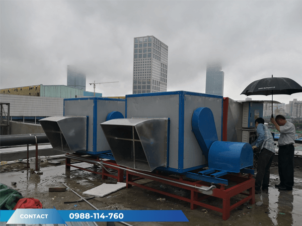 Lắp Đặt Quạt Ly Tâm Dạng Hộp