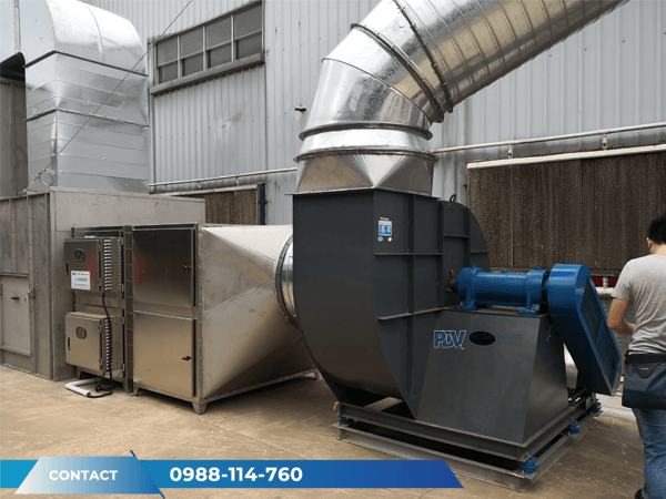 Lắp Đặt Quạt Ly Tâm Gián Tiếp 15KW