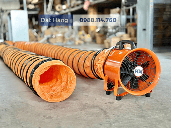 Quạt Hút Khói Công Nghiệp 5 Quạt hút xách tay hút khói