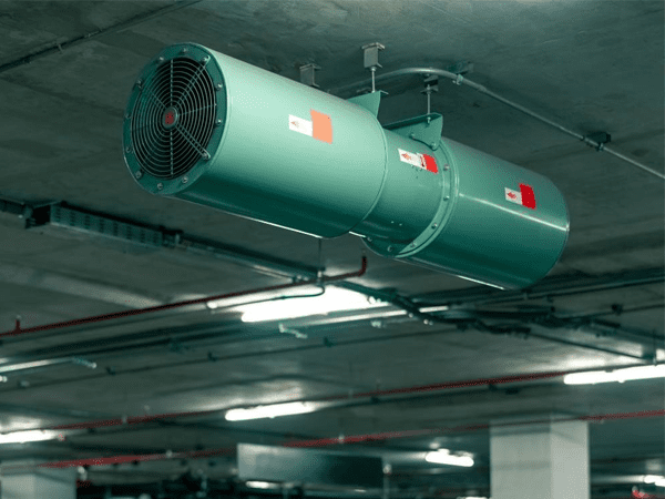 Quạt Hút Khói Công Nghiệp 6 Hệ thống quạt hút tầng hầm