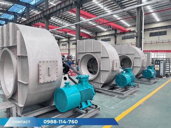 Ảnh Quạt Hút Ly Tâm Gián Tiếp 100HP