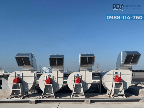Quạt Hút Ly Tâm Chịu Nhiệt 300 Độ 2 Giờ