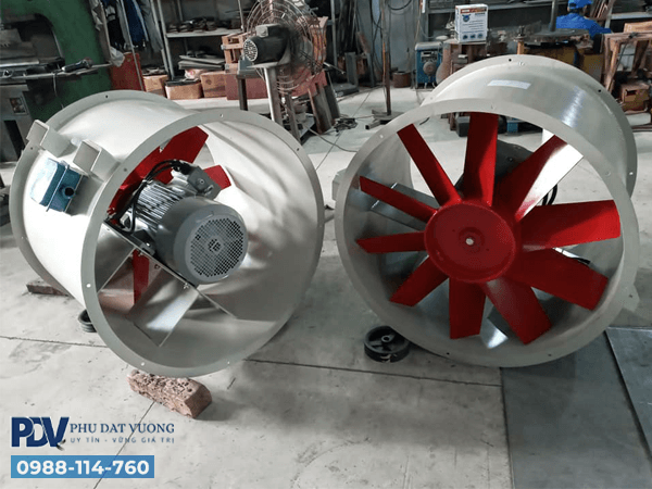 Hình Ảnh Quạt Hướng Trục 1.1KW