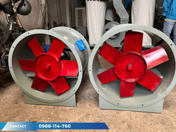 Hình Ảnh Quạt Hướng Trục 2.2KW