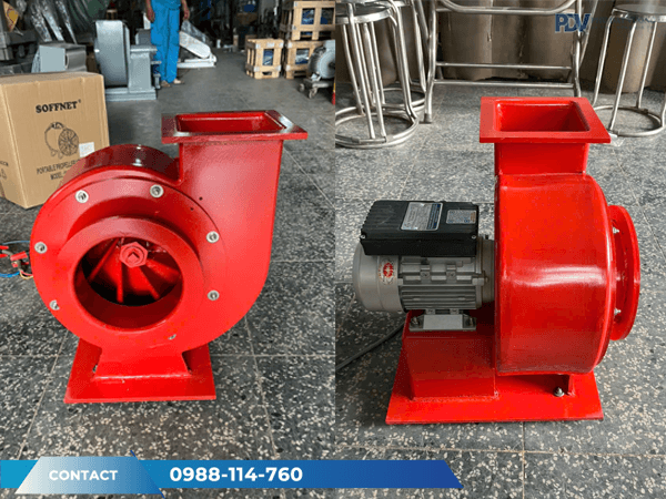 Quạt Hút Ly Tâm Nhựa FRP