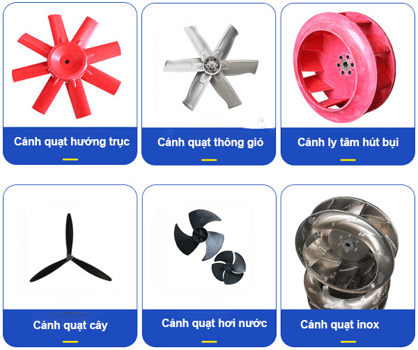 Mua Cánh Quạt Công Nghiệp Các Loại